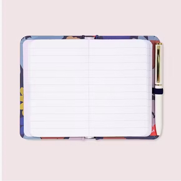 kate spade Other - Kate Spade - Swing Flora Mini Notebook With Pen